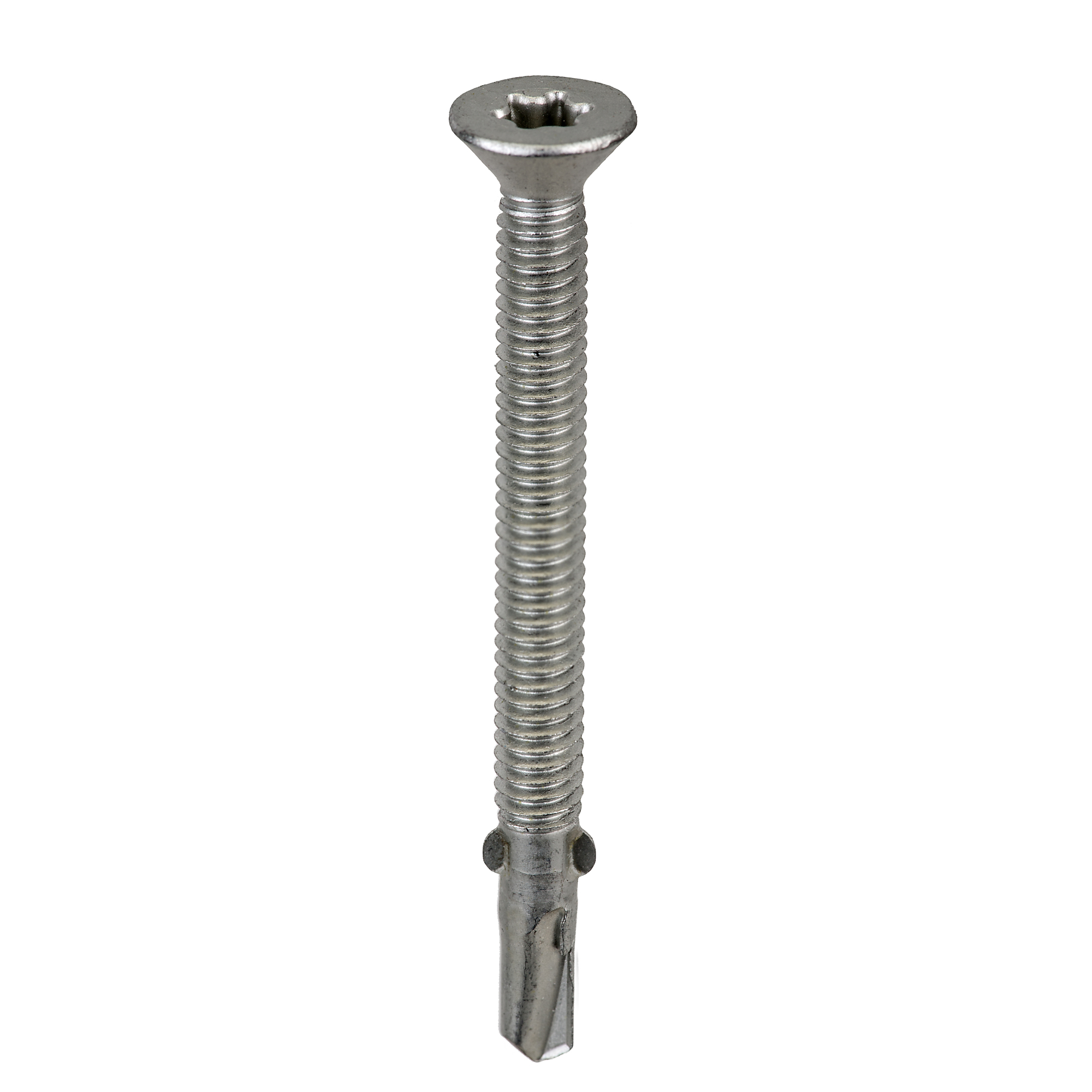 Acorn Hardware Hex SDS Galvanized Screws — #12, 2.5in., Wood to Metal, Bag of 250, Model# S-WM12212G250